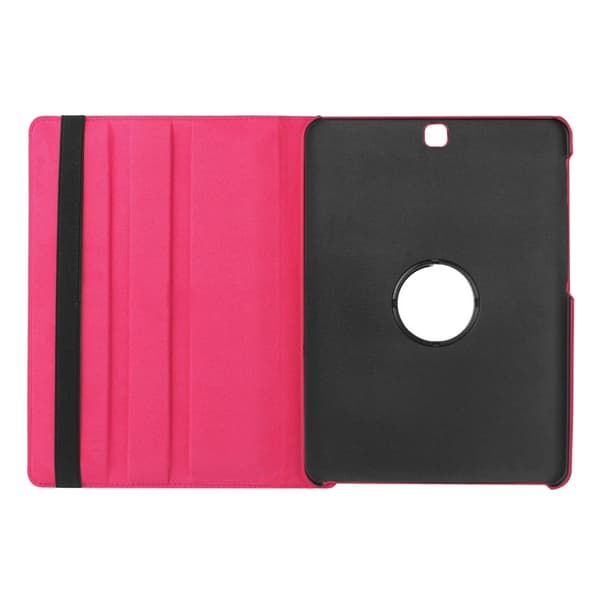 Borelius Samsung Galaxy Tab S2 9.7 Lær Etui - Hot Rosa Pink