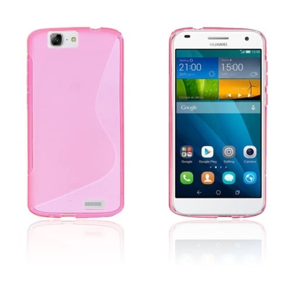 Lagerlöf Huawei Ascend G7 Skal - Varmrosa Rosa