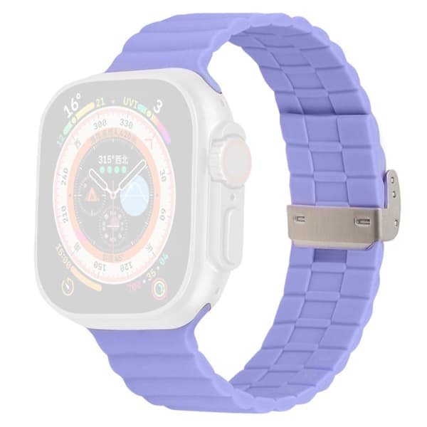 Apple Watch Series 9 41mm silikonerem - Lilla Purple