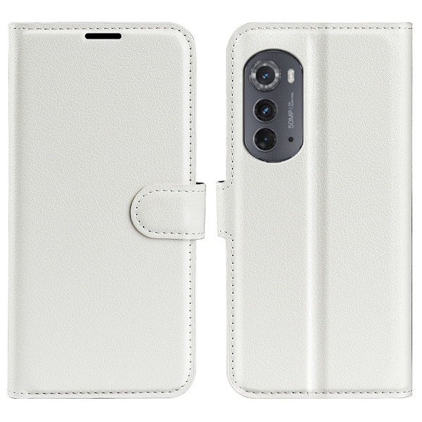 Classic Motorola Moto Edge 2022 fodral - Vit Vit