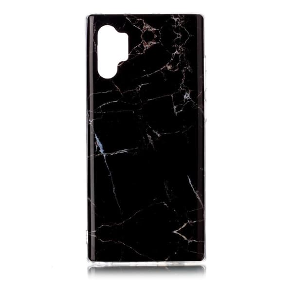 Marble Samsung Galaxy Note 10 Pro deksel - Svart Black