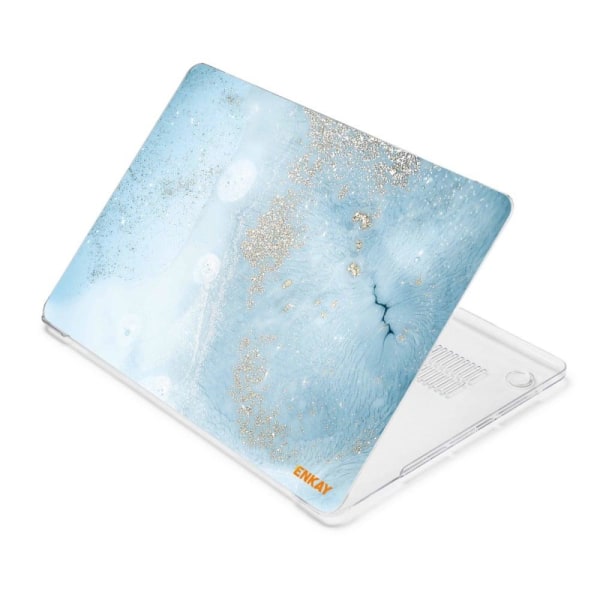 HAT PRINCE MacBook Pro 16 M1 / M1 Max (A2485, 2021) streamer light pattern style cover - Blå Og Blå Blue