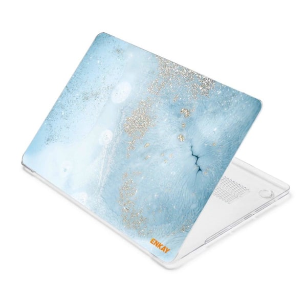 HAT PRINCE MacBook Pro 16 M1 / M1 Max (A2485, 2021) streamer light pattern style cover - Sininen Ja Sininen Blue