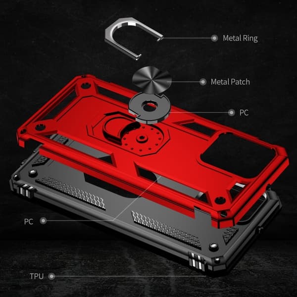 Bofink Combat Motorola Moto G54 cover - Rød Red