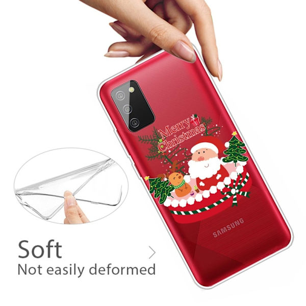 Juleetui til Samsung Galaxy A03s - Julemand Og Julemand Multicolor