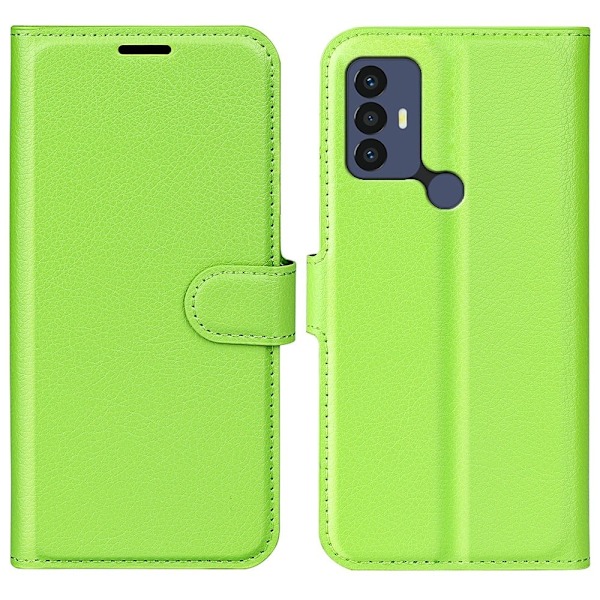 Klassisk Tcl 306 / 305 / 30e / 30se Flip Etui - Grøn Green