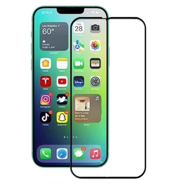 AMORUS erittäin vahva lasi näytönsuoja iPhone 14 Maxille Transparent