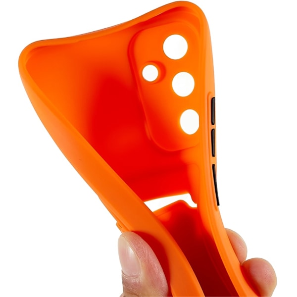 Card Holder Suojakuori For Samsung Galaxy A54 - Oranssi Orange