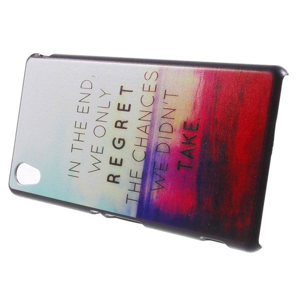 Westergaard Sony Xperia Z3+ Cover - Citat And Sea Multicolor