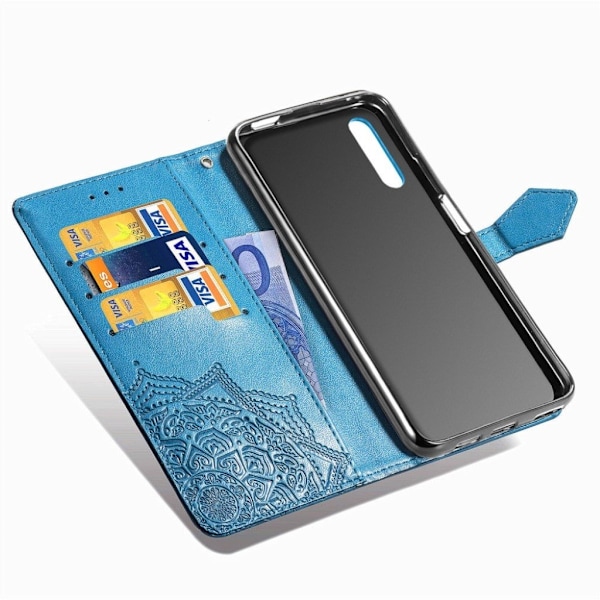 Mandala Honor 9X / 9X Pro Flip fodral - Blå Blå