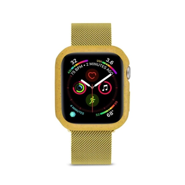 Apple Watch Series 3/2/1 42mm simple hållbar fodral - gul Gul
