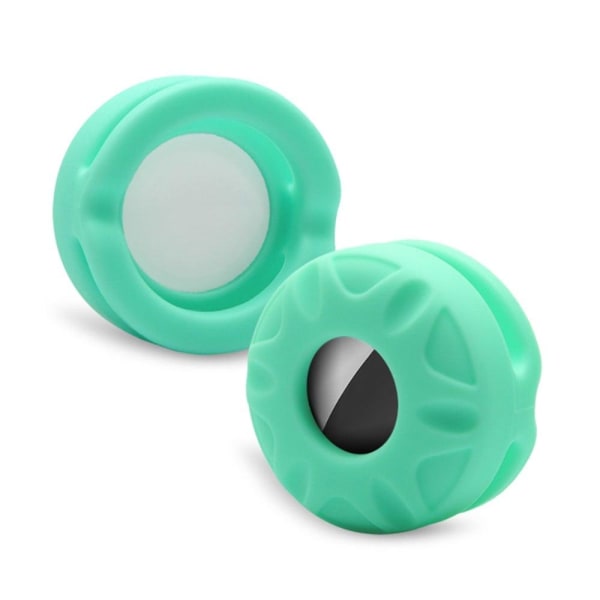 AirTags pet tracker silicone cover - Mint Green / Size: S Grön