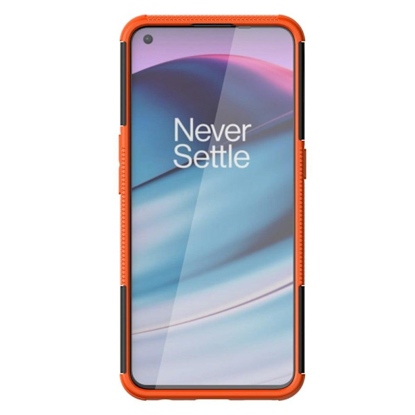 Kickstand-skydd med magnetiskt ark för OnePlus Nord CE 5G - Orange Orange
