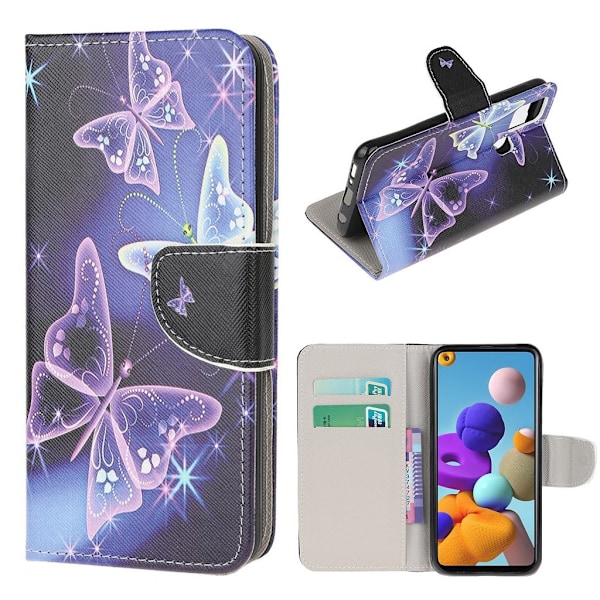Wonderland Samsung Galaxy A21s fodral -Flerfärgad multifärg