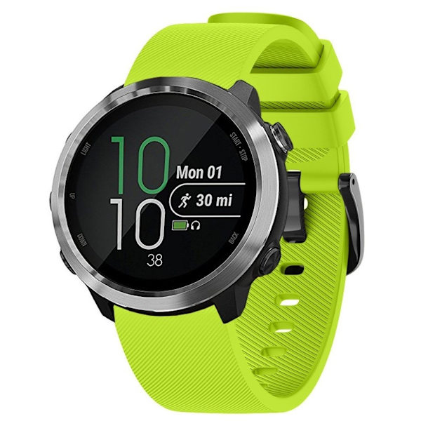 Garmin Forerunner 645 mönstrat klockband av silikon - Grön Grön