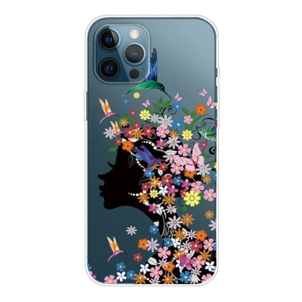 Deco iPhone 13 Pro Max Suojakotelo - Flowers And Beauty Multicolor