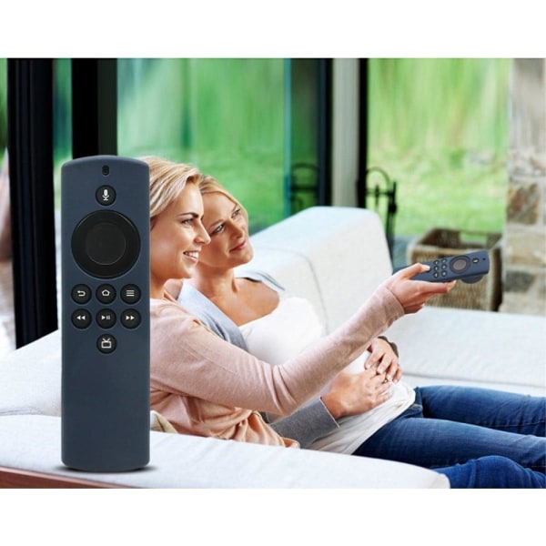 2-in-1 Amazon Fire TV Stick Lite / AirTag silicone cover - Nocti Blå