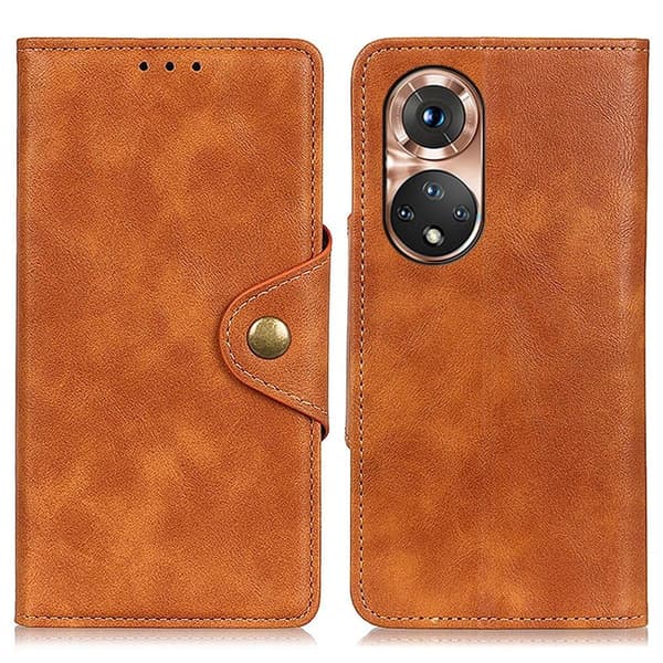 Alpha Huawei Nova 9 Läppäkotelo - Ruskea Brown
