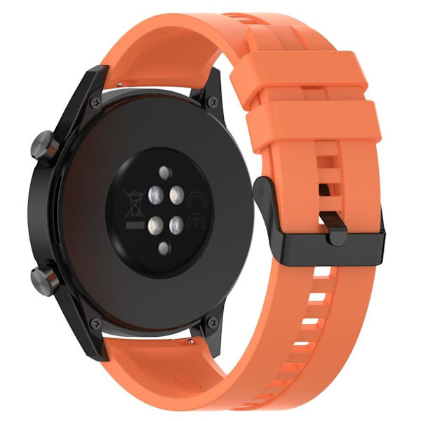 22 mm universal urrem i silikone - Orange Orange
