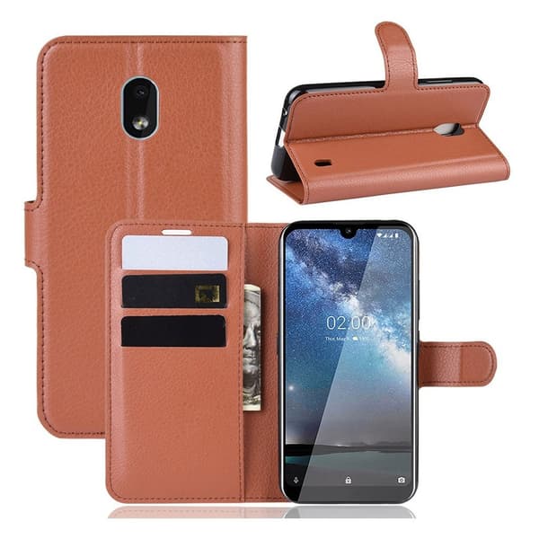 Classic Nokia 2.2 fodral - Brun Brun