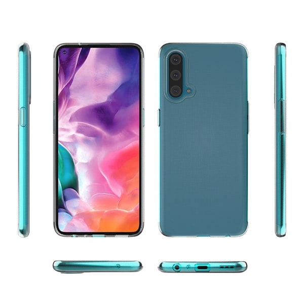 Ultrasmalt transparent fodral för OnePlus Nord CE 5G Transparent