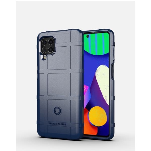 Rugged Shield Samsung Galaxy M62 / Samsung Galaxy F62 cover - Blå Blue