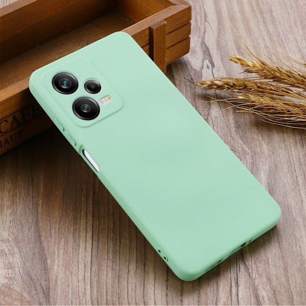 Matte Liquid silikone cover til Xiaomi Redmi Note 12 Pro - Grøn Green