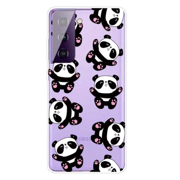 Deco Samsung Galaxy S21 FE Etui - Pandaer Black