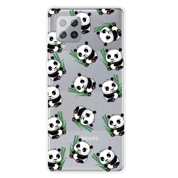 Deco Samsung Galaxy M62 / F62 Etui - Panda og Bambus Multicolor