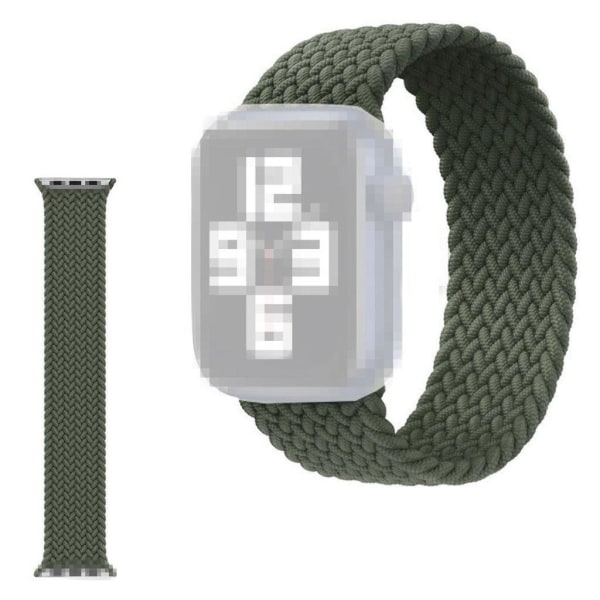 Apple Watch Series 6 / 5 40mm nylon watch band - Army Green / Size: M Grön