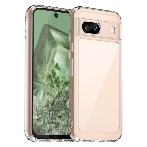 Google Pixel 8A smart akryldeksel - Gjennomsiktig Transparent