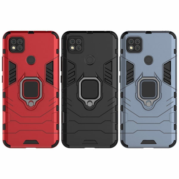 Ring Guard etui - Xiaomi Redmi 9C - Sort Black
