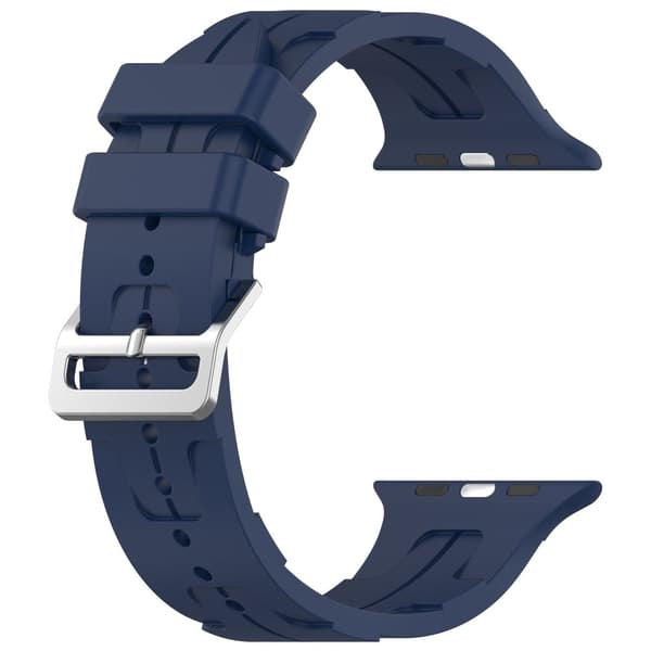 Apple Watch Series 49mm - 45mm - 44mm - 42mm Universal flexibelt klockarmband - Midnattsblå Blå