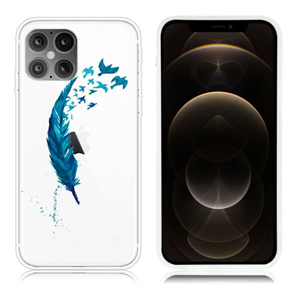 Deco iPhone 12 Pro / iPhone 12 kotelot - Sulka Blue