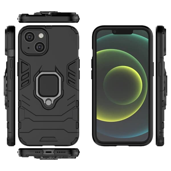 Ring Guard-etui - iPhone 14 - Svart Black