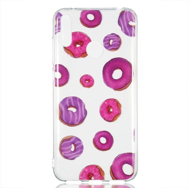 Huawei Y7 2019 mønstret etui - Donuts Multicolor