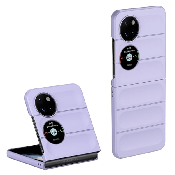 Mjukt greppformat Huawei P50 skal - Lila Lila
