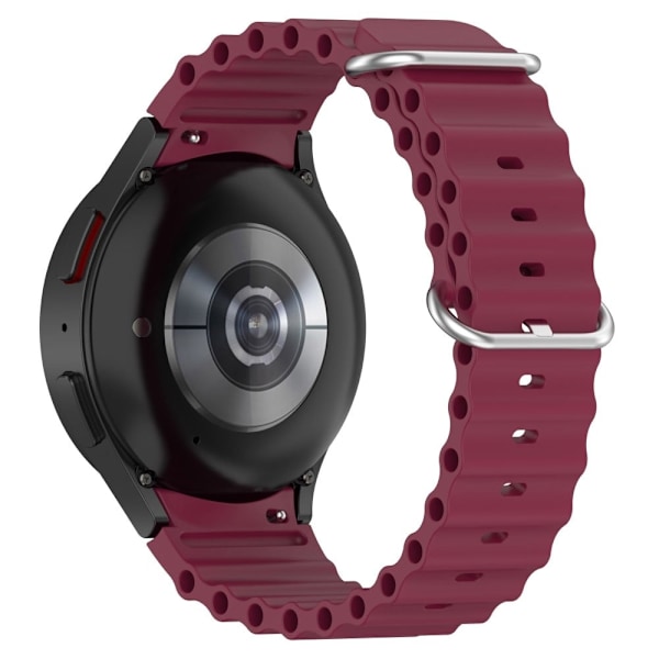 Samsung Galaxy Watch 5 / 5 Pro / 4 silikone urrem - Rødvin Red