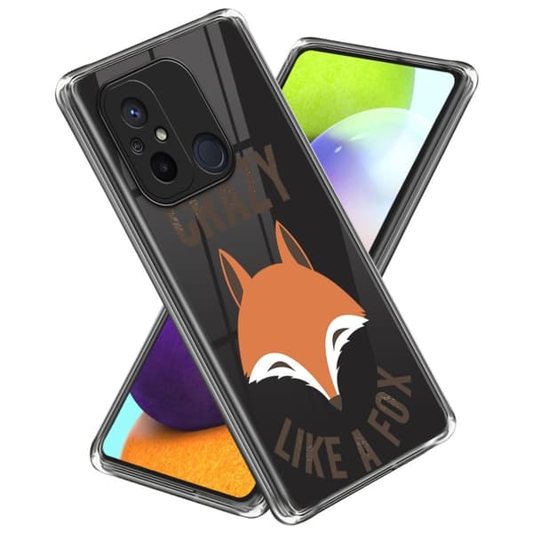 Deco Xiaomi Redmi 12C skal - Räv Brun