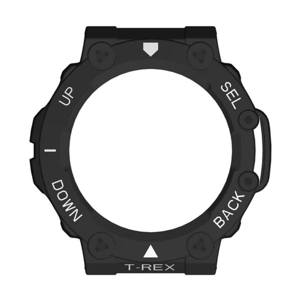 Amazfit T-Rex 2 dobbeltfarvet cover - Sort / Hvid White