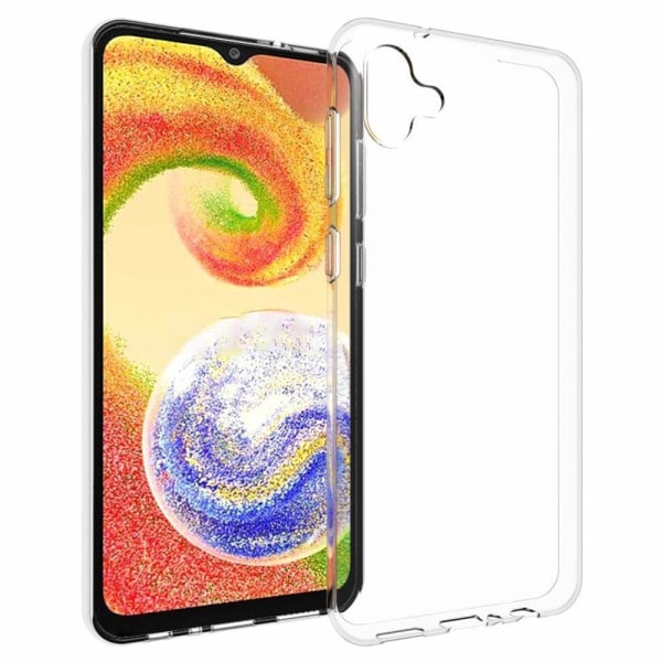 Ultratyndt gennemsigtigt etui til Samsung Galaxy A04 Transparent