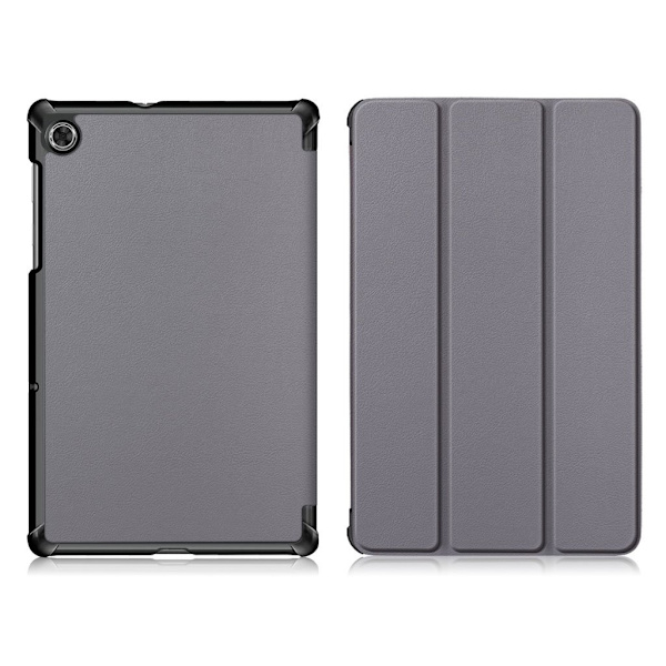 Lenovo Tab M10 HD Gen 2 tri-fold læder flip case - Grå Silver grey