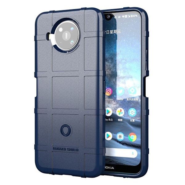 Rugged Shield Nokia 8.3 5G kotelot - Sininen Blue