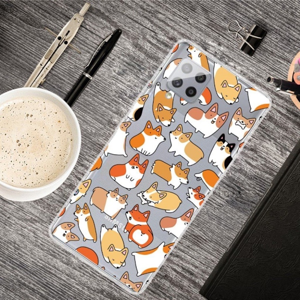 Deco Samsung Galaxy A42 5G skal - Tecknade Katter multifärg