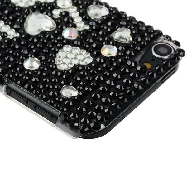 BlingCase (sølvfarvede læber) iPod Touch 5 Bling etui Multicolor