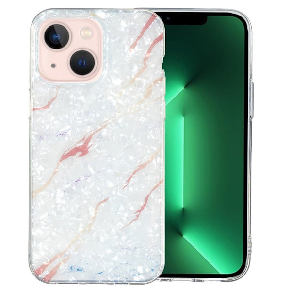 Marble iPhone 15 Plus Etui - Hvid Marmor White