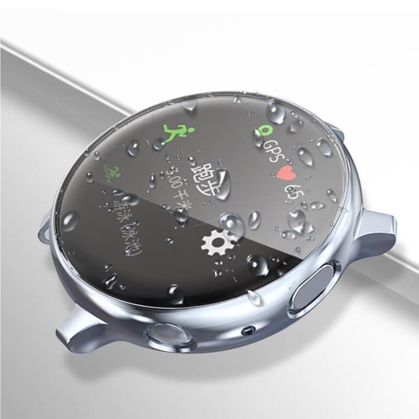 Samsung Galaxy Watch Active 2 - 40 mm galvaniserat fodral - Pistolfärg Silvergrå