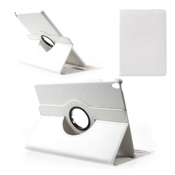 iPad Pro 10.5 Læder etui med roterende stand - Hvid White