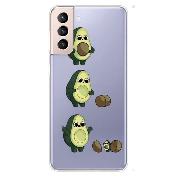 Deco Samsung Galaxy S22 Suojakotelo - Avocado Green