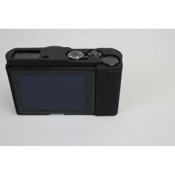 Panasonic DMC-LX10 kameraskydd silikon - Svart Svart